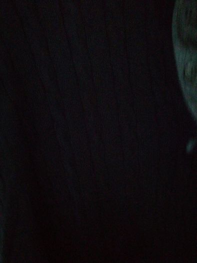 Jermyn Street Navy Cotton jumper with Grey Trim at opening. Lovely quality.