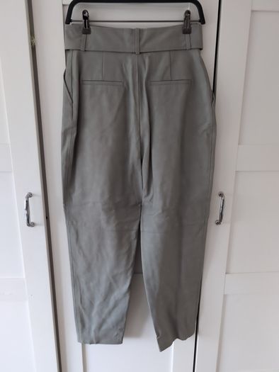 Zara leather trousers