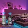 LED Strip Lights 10M (1X10M) APP Control Colour Changing LED Lights with Remote, Music Sync Built-in Mic, SMD RGB Light Strips RGB Image 3