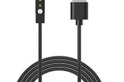 Smart Watch Charger 2 Pin Magnetic 4mm Charging USB Cables Compatible with Reflex Active, Radley, Nerunsa, AcclaFit Smartwatch Fitness Tracker Charging Cable(3.3FT/100cm)