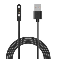 Smart Watch Charger 2 Pin Magnetic 4mm Charging USB Cables Compatible with Reflex Active, Radley, Nerunsa, AcclaFit Smartwatch Fitness Tracker Charging Cable(3.3FT/100cm)