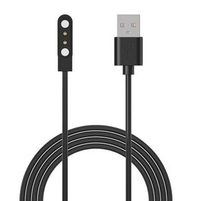 Smart Watch Charger 2 Pin Magnetic 4mm Charging USB Cables Compatible with Reflex Active, Radley, Nerunsa, AcclaFit Smartwatch Fitness Tracker Charging Cable(3.3FT/100cm)
