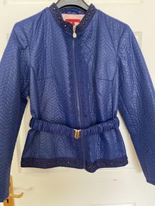 Ana Sousa Jacket - Lightly Quilted Size 12