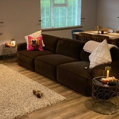 Couch (dark brown) - EZ living