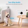 2K Indoor Camera,Owltron Home Security Camera for Baby & Elder, Pet Camera with Motion Detection, Night Vision, 2-Way Talk WiFi Camera, Baby Monitor Works with APP & Alexa- 2 Pack Image 2