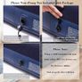 Single Size Air Mattress Inflatable Bed,Blow Up Mattress Camping Sleeping Pad Image 4