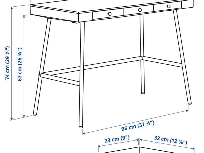 Ikea Desk Lillasen