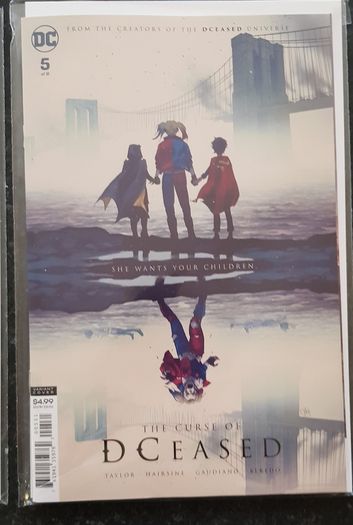 Dceased horror homage cover variant 1-6 nm comic