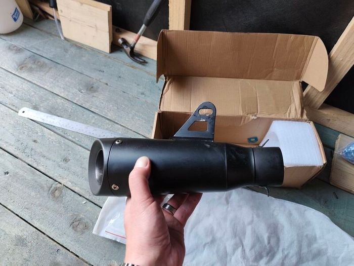 Motorbike Exhaust slip on exhaust 51mm