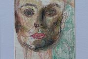 Original art Irish Art Original portrait of Sinead Oconnor