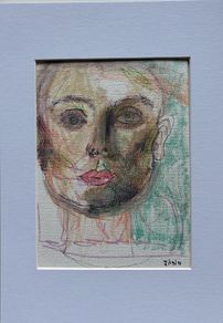 Original art Irish Art Original portrait of Sinead Oconnor
