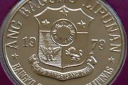 Philippines 1979 Coin Stamp cover BUNC