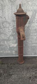 antique water pump