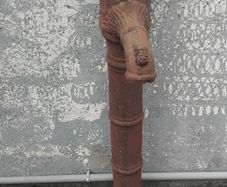 antique water pump