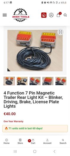Tools Joblot And Towing Equipment
