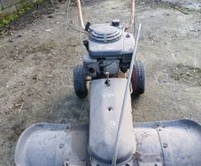 Yard brush Honda engine