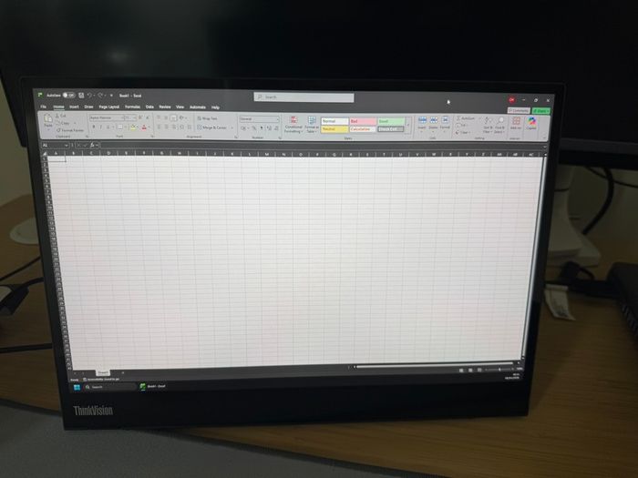 Lenovo ThinkVision M14t 14 inch Portable Touch Monitor