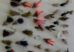 50 fishing flies reduced including postage