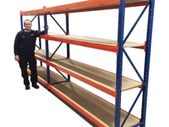Long Span Racking 2000h X 2400w X 600d 500kg/shelf