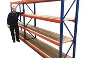 Long Span Racking 2000h X 2400w X 600d 500kg/shelf