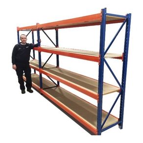 Long Span Racking 2000h X 2400w X 600d 500kg/shelf