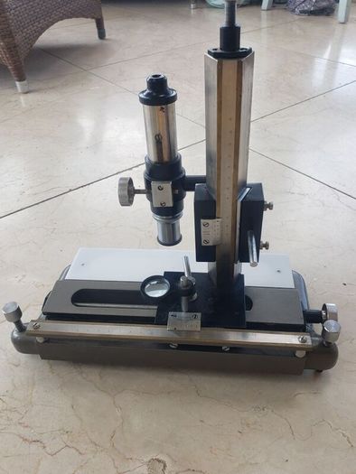 Vintage travelling microscope