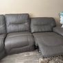 Leather electric recliner corner sofa Image 5