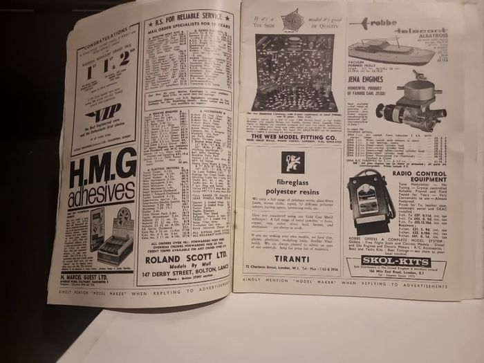 Model maker and model cars  magazine February 1964