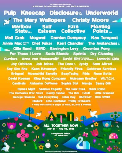 One Weekend Ticket All Together Now Waterford