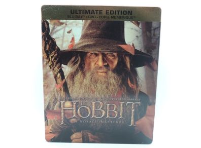 Hobbit Unexpected Journey Steelbook 3 disc Blu-ray