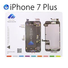 Professional Magnetic Screw Repair work Mat for iPhone 7 Plus