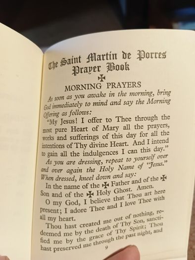 1963 The Saint Martin de Porres Prayer Book. Dominican Fathers. Religious. Vintage.