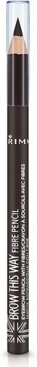 Rimmel Brow This Way Fibre Pencil - 003 Dark - New