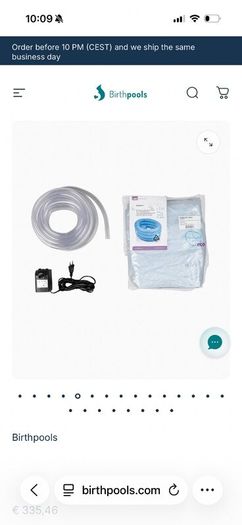 Home birth pool