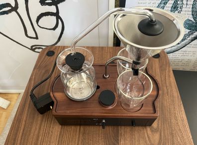 Joy Resolve The Barisieur Coffee & Tea Brewing Alarm Clock
