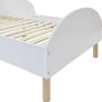 House Toys Kids White Toddler Bed Image 5