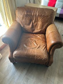 Lovely Leather arm chair