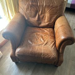 Lovely Leather arm chair