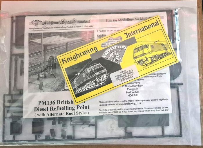 Knightwing PM136 OO/HO British Rail Diesel Refuelling Point Kit