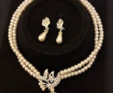 necklace and ear ring set