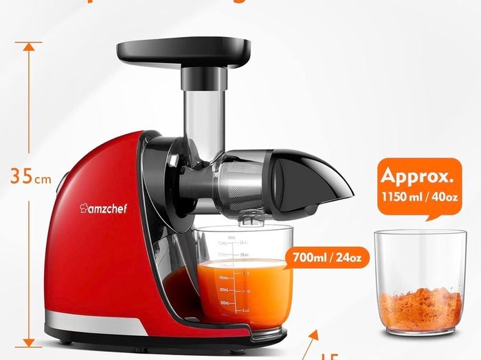 AMZCHEF Cold Press Slow Juicer Nearly New