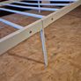 Single Metal Frame Bed including Memory Foam Mattress Image 2