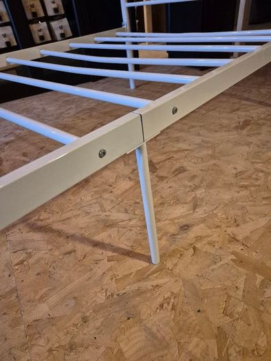 Single Metal Frame Bed including Memory Foam Mattress