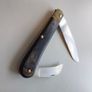 Vintage WW2 Era 1940 Swiss Army Farmers knife with Buffalo Horn Handle Image 4