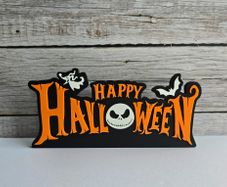 3D Printed Happy Halloween Signs