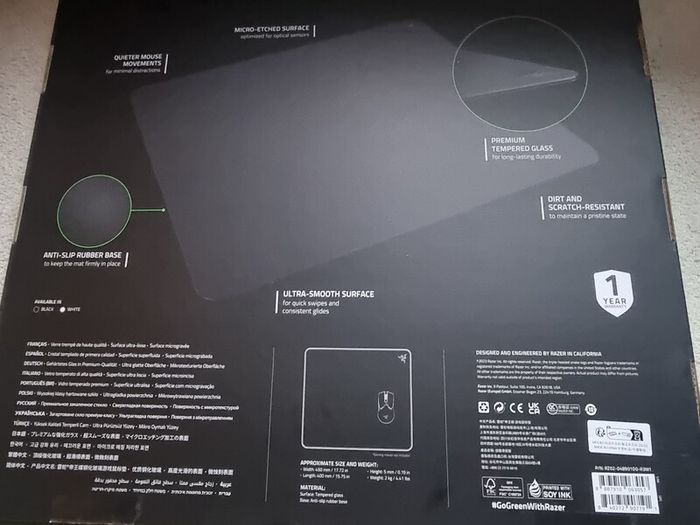 Razer Atlas Glass Mousepad