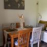 Small rectangular dining table and chairs Image 2