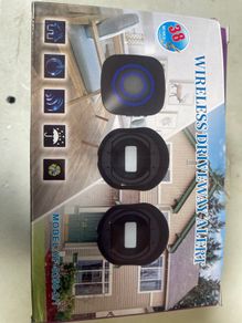 Cctv.    Smart Professional Outdoor Wireless Driveway Alarm