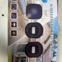 Cctv.    Smart Professional Outdoor Wireless Driveway Alarm