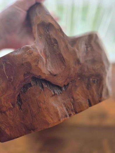 Vintage Teak Carved Fruit Basket , 5kg , Perfect Condition